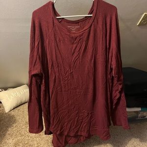 american eagle soft & sexy plush jegging sweater
